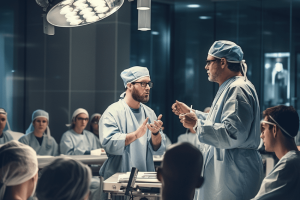 Doctors discussing
